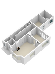 Plattegrond Burgemeester Stroinkstraat 287 ENSCHEDE