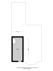 Plattegrond Burgemeester Stroinkstraat 287 ENSCHEDE