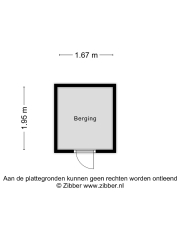 Plattegrond De Fazant 16 a ALMELO