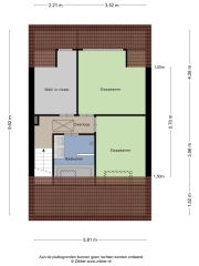 Plattegrond De Fazant 16 a ALMELO