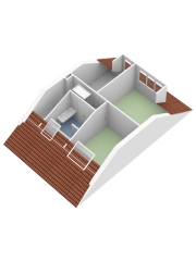 Plattegrond De Fazant 16 a ALMELO