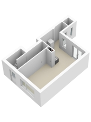 Plattegrond Minckelersstraat 70 HILVERSUM