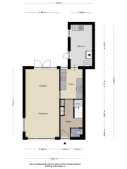 Plattegrond Goudsbloemstraat 1 MUNNEKEZIJL