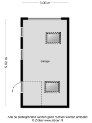 Plattegrond Goudsbloemstraat 1 MUNNEKEZIJL