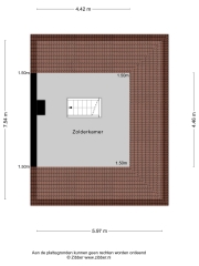 Plattegrond Sloetsweg 130 HENGELO