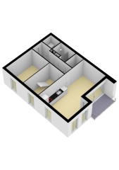 Plattegrond Nederlandstraat 140 ALMERE