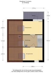 Plattegrond Elandstraat 1 ALMERE