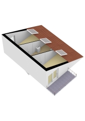 Plattegrond Elandstraat 1 ALMERE