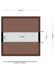 Plattegrond Marquette 16 ALMELO