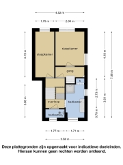 Plattegrond Leeuwenbekstraat 5 ALKMAAR