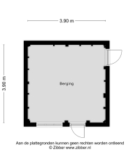 Plattegrond Borstelweg 24 ENSCHEDE