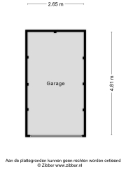 Plattegrond Adastraat 39 ALMELO