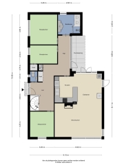 Plattegrond Kapittelhuisstraat 3 ALBERGEN