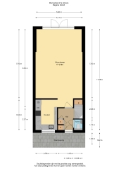 Plattegrond Morrastraat 2 ALMERE