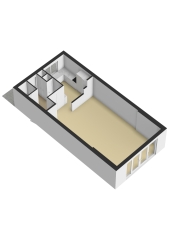 Plattegrond Morrastraat 2 ALMERE