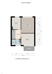 Plattegrond Wegalaan 74 GRONINGEN