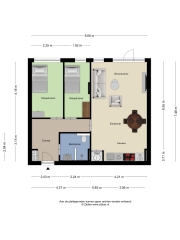 Plattegrond Brongouw 60 B ALMERE
