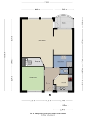 Plattegrond Hofstraat 29 ENSCHEDE