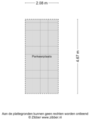 Plattegrond Hofstraat 29 ENSCHEDE