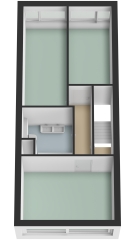 Plattegrond Oberonlaan 6 HELMOND