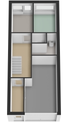 Plattegrond Oberonlaan 6 HELMOND