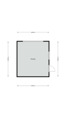 Plattegrond Oberonlaan 6 HELMOND