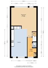 Plattegrond Onnemaheerd 142 GRONINGEN