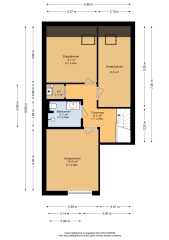 Plattegrond Onnemaheerd 142 GRONINGEN