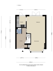 Plattegrond Schultinghstraat 51 EINDHOVEN