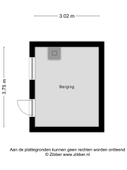 Plattegrond Marinastraat 13 UDEN