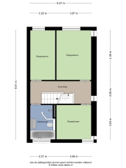 Plattegrond Zomereik 4 EINDHOVEN