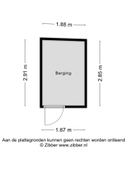 Plattegrond Zomereik 4 EINDHOVEN