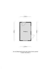 Plattegrond Oost Kluinveenweg 1 WIERDEN