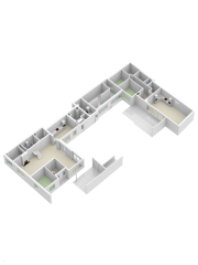 Plattegrond Goossenmaatsweg 74 ALMELO