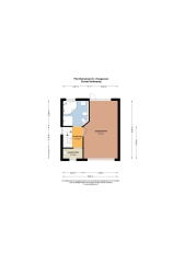 Plattegrond Piet Heinstraat 43 HOOGEVEEN