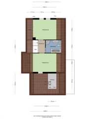 Plattegrond Rosa Caninalaan 1 WINSCHOTEN