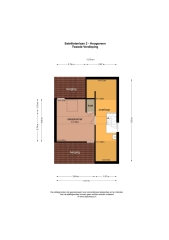 Plattegrond Satellietenlaan 2 HOOGEVEEN
