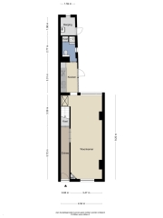 Plattegrond Verenigingstraat 75 ZWOLLE