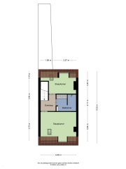 Plattegrond Verenigingstraat 75 ZWOLLE