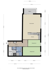 Plattegrond Kruisberg 153 ETTEN-LEUR