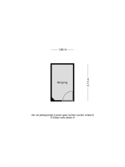 Plattegrond Kruisberg 153 ETTEN-LEUR
