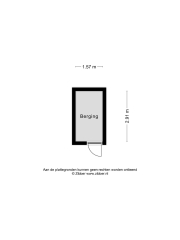 Plattegrond Telefoonweg 154 EDE