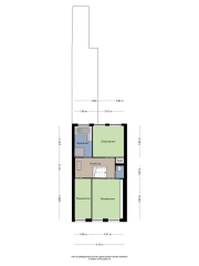 Plattegrond Emmakade 163 LEEUWARDEN