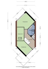 Plattegrond Middelzand 5501 JULIANADORP
