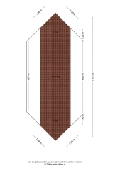 Plattegrond Middelzand 5501 JULIANADORP