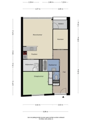 Plattegrond Hoog Maanen 35 EDE