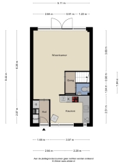 Plattegrond Zeistpad 51 ALMERE