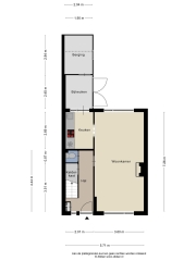 Plattegrond Haaksbergerstraat 415 ENSCHEDE