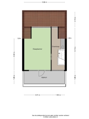 Plattegrond Juan Grisstraat 38 ALMERE