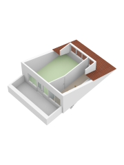 Plattegrond Juan Grisstraat 38 ALMERE
